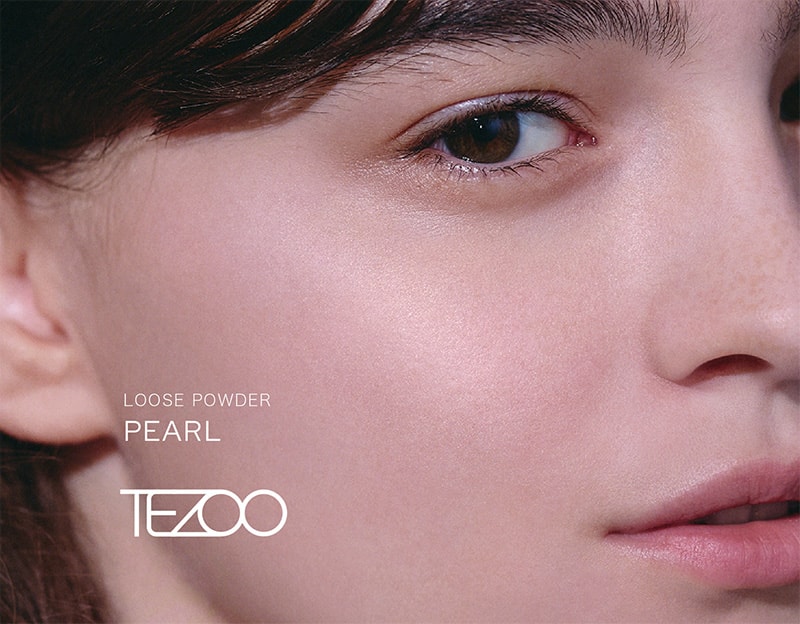 パールパウダーの肌